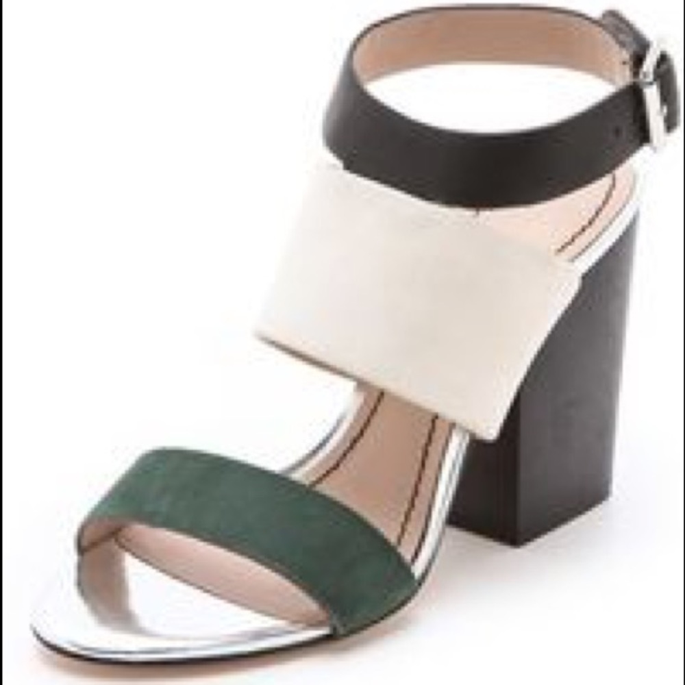 Elizabeth & James color block high sandal